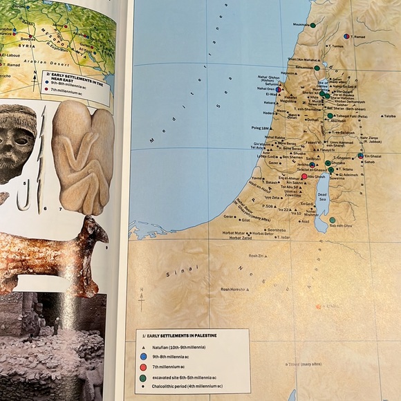 The Harper Concise Atlas Of The Bible HC/DJ Book EXC - Picture 5 of 16